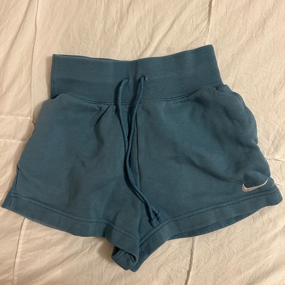 Nike Women's Teal Athletic Lounge Shorts